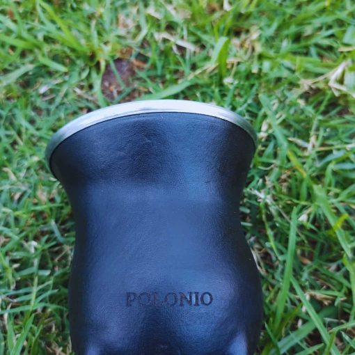 Mate camionero negro + Bombilla de Acero - Imagen 5