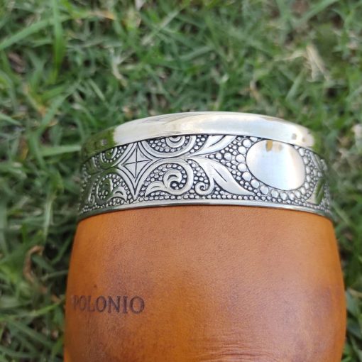Mate imperial alpaca suela + Bombilla de Acero - Imagen 3
