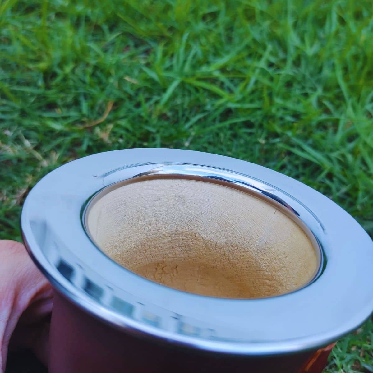 Mate camionero marrón + Bombilla de Acero - Imagen 3