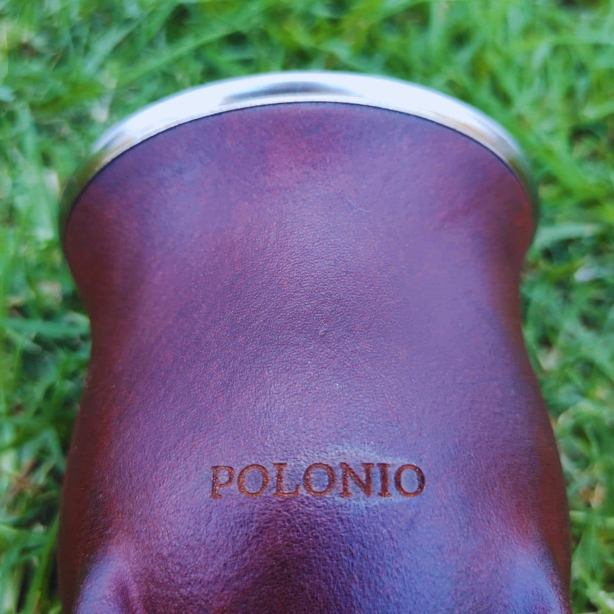 Mate camionero marrón + Bombilla de Acero - Imagen 2