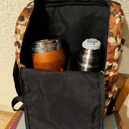 Bolso Matero Camuflado Marrón - Imagen 4