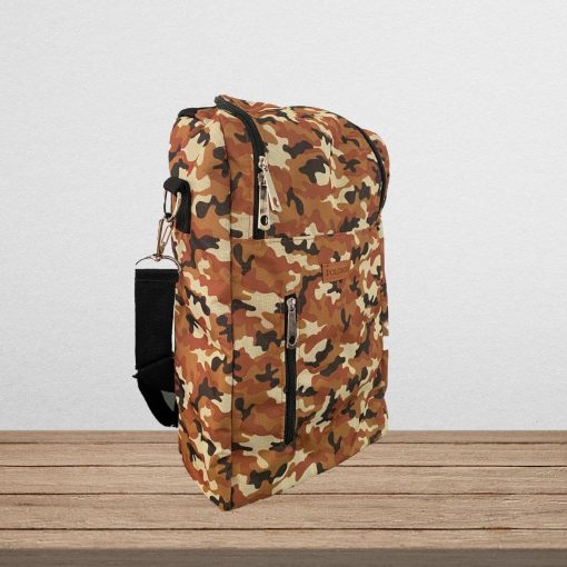 Bolso Matero Camuflado Marrón