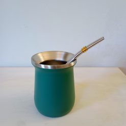 Mate de acero verde